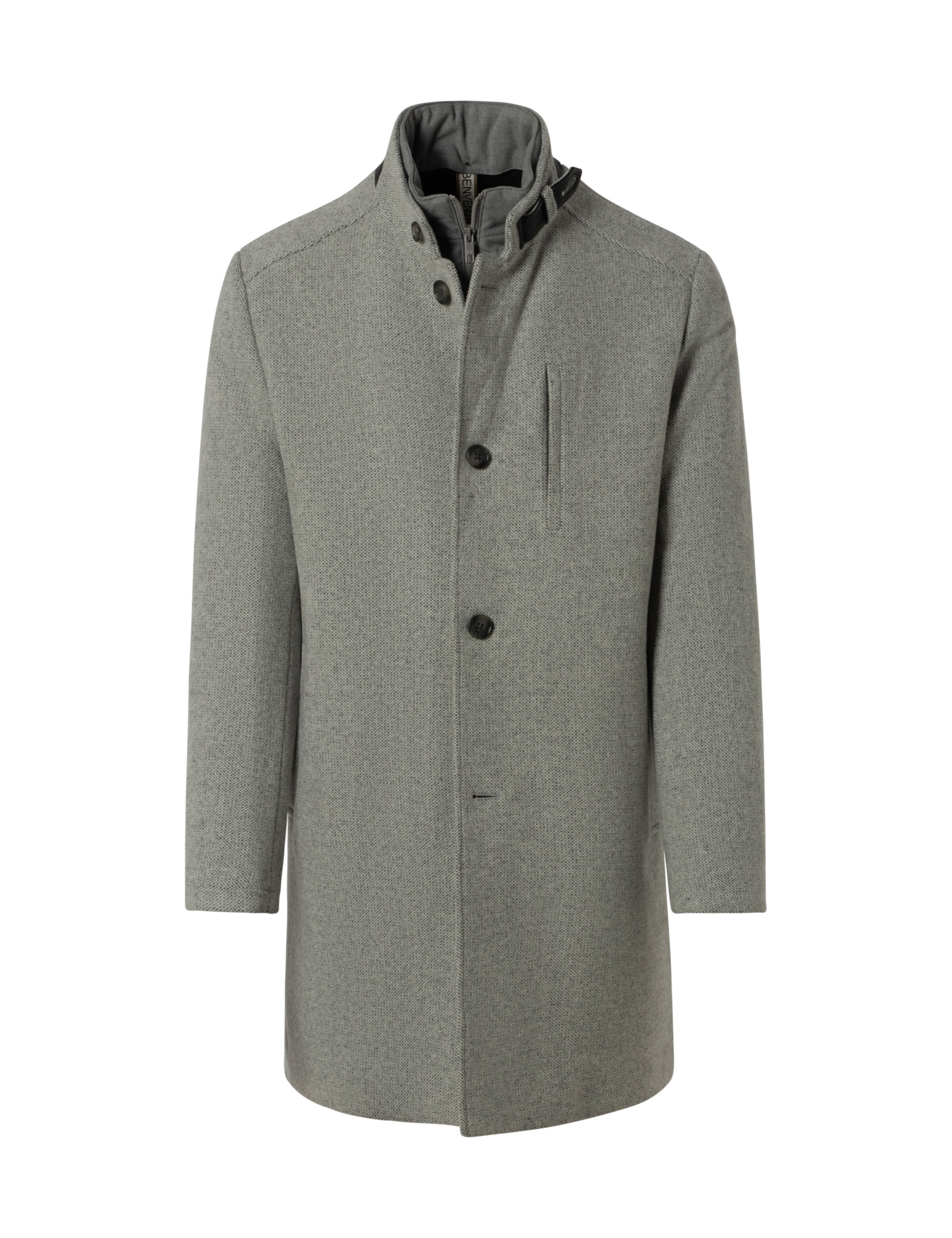 BENVENUTO Between-Seasons Coat 'GILMAN 2' in Grey, Item view