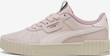 PUMA Platform trainers in Pink: front