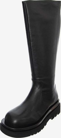 Bottes 'Tanked-Kh' Jeffrey Campbell en noir : devant