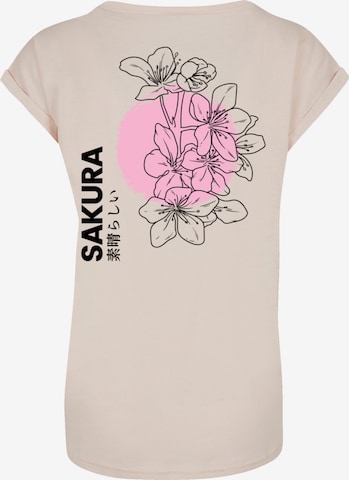 F4NT4STIC T-Shirt 'Sakura Japan ' in Beige
