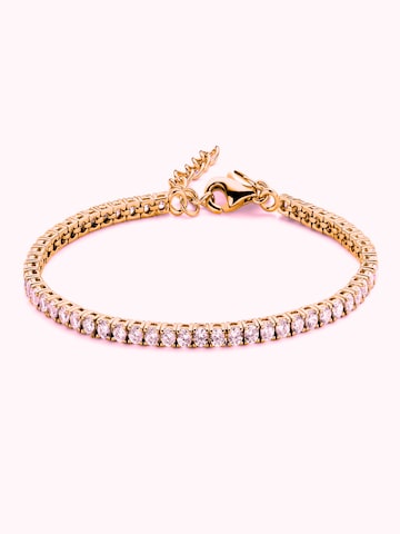 Fiocco Jewelry Bracelet 'Tennis' in Gold: front