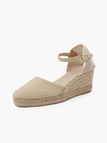 Pisamonas Sandale‌‌ in Beige: Vorderseite