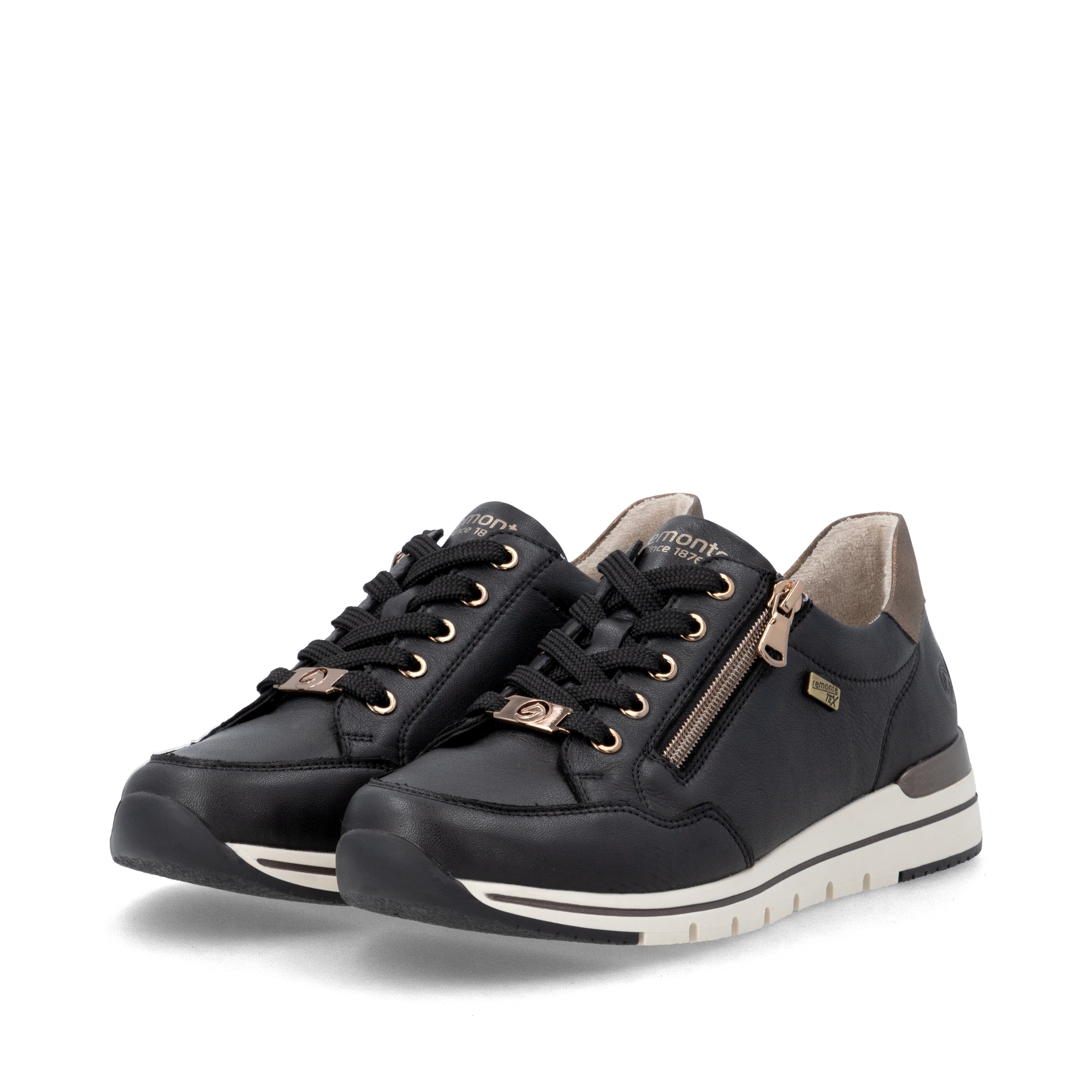 Baskets basses REMONTE en noir