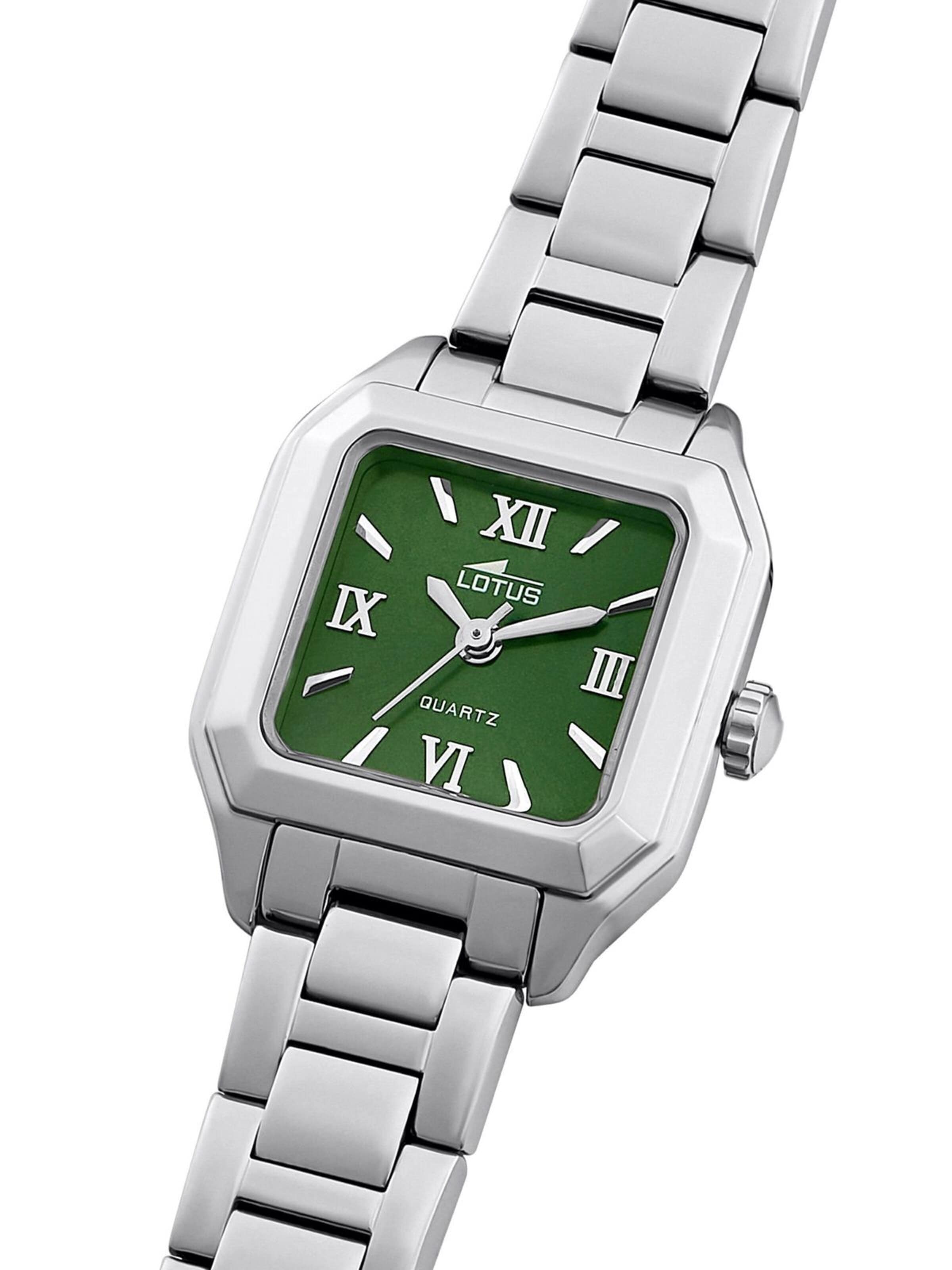Lotus Analoog horloge 'Watch Old Money' in Groen
