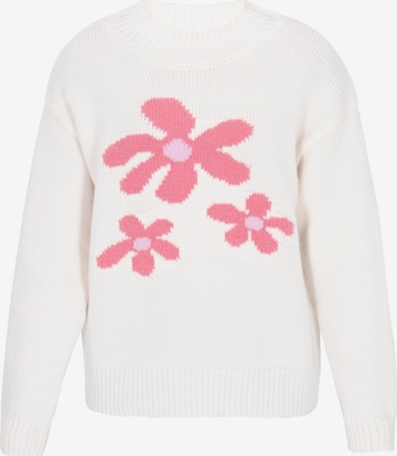 Usha Sweater in White: front