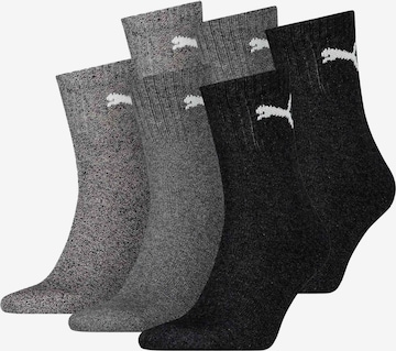 PUMA - Calcetines en gris: frente