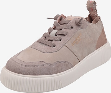 Baskets basses ' OAKLI ' Crickit en beige : devant