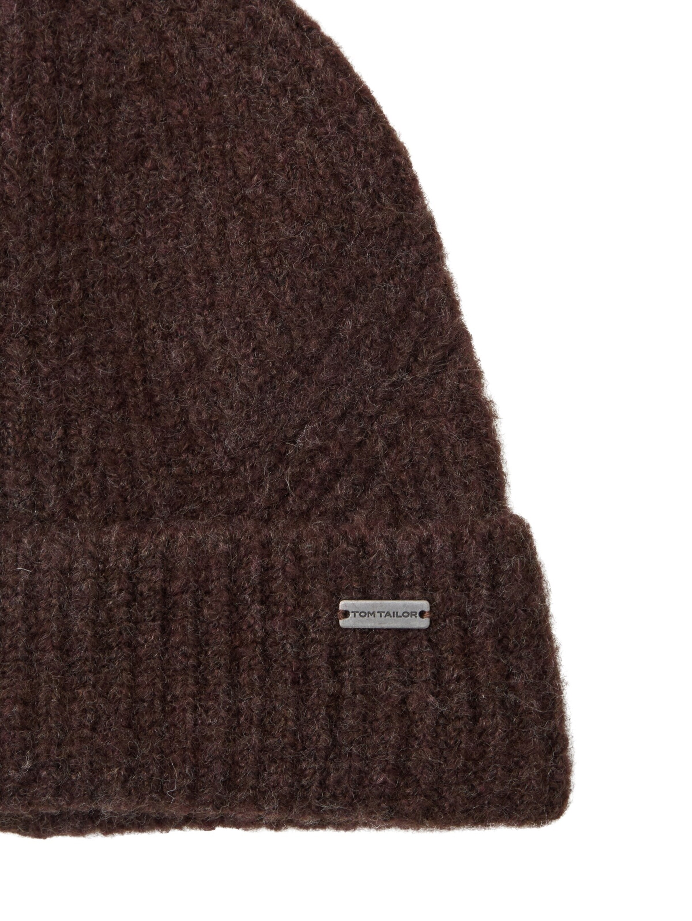 TOM TAILOR Mütze in Braun