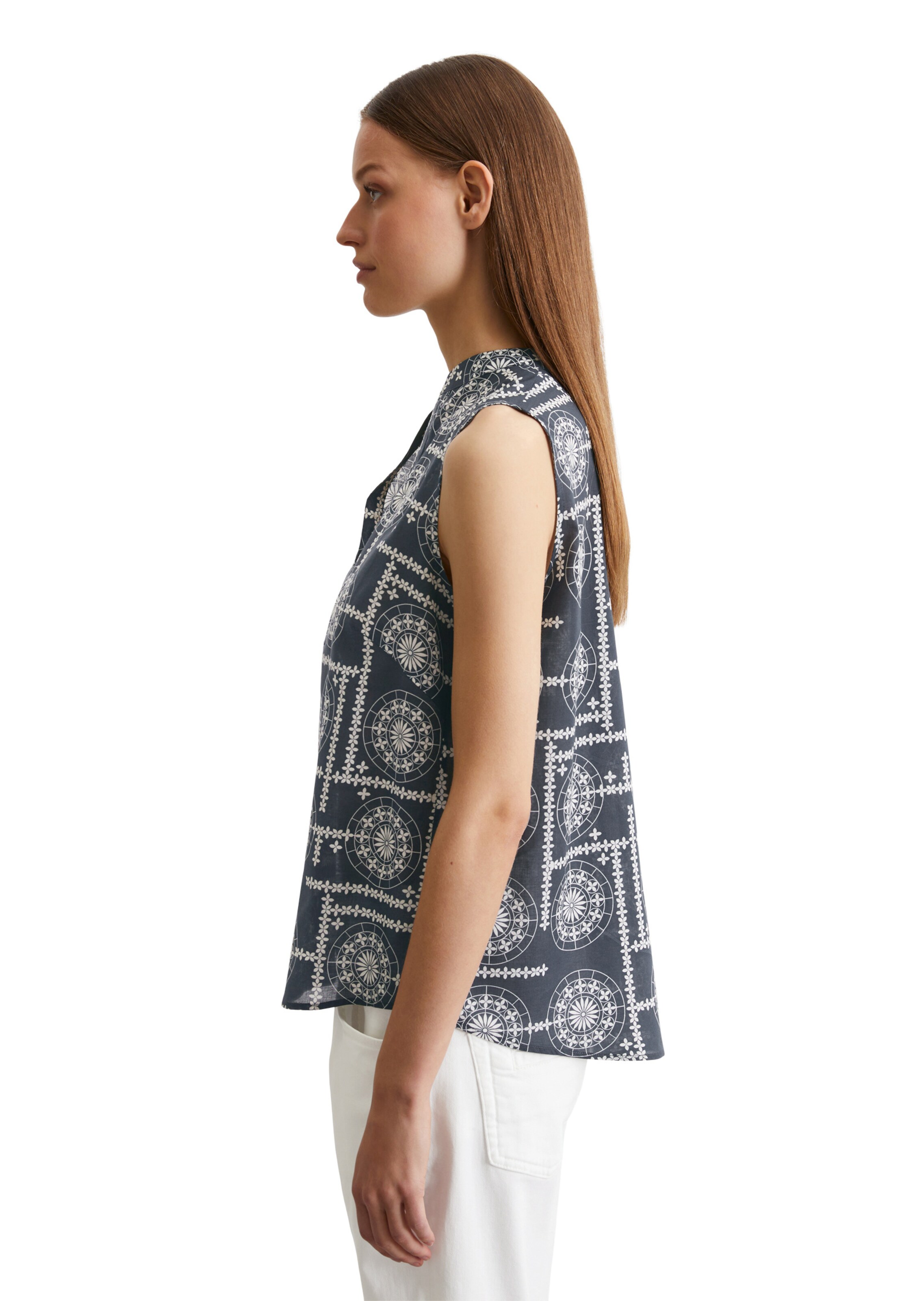 Marc O'Polo Bluse in Blau