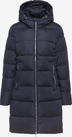 Usha Winter Coat in Blue: front