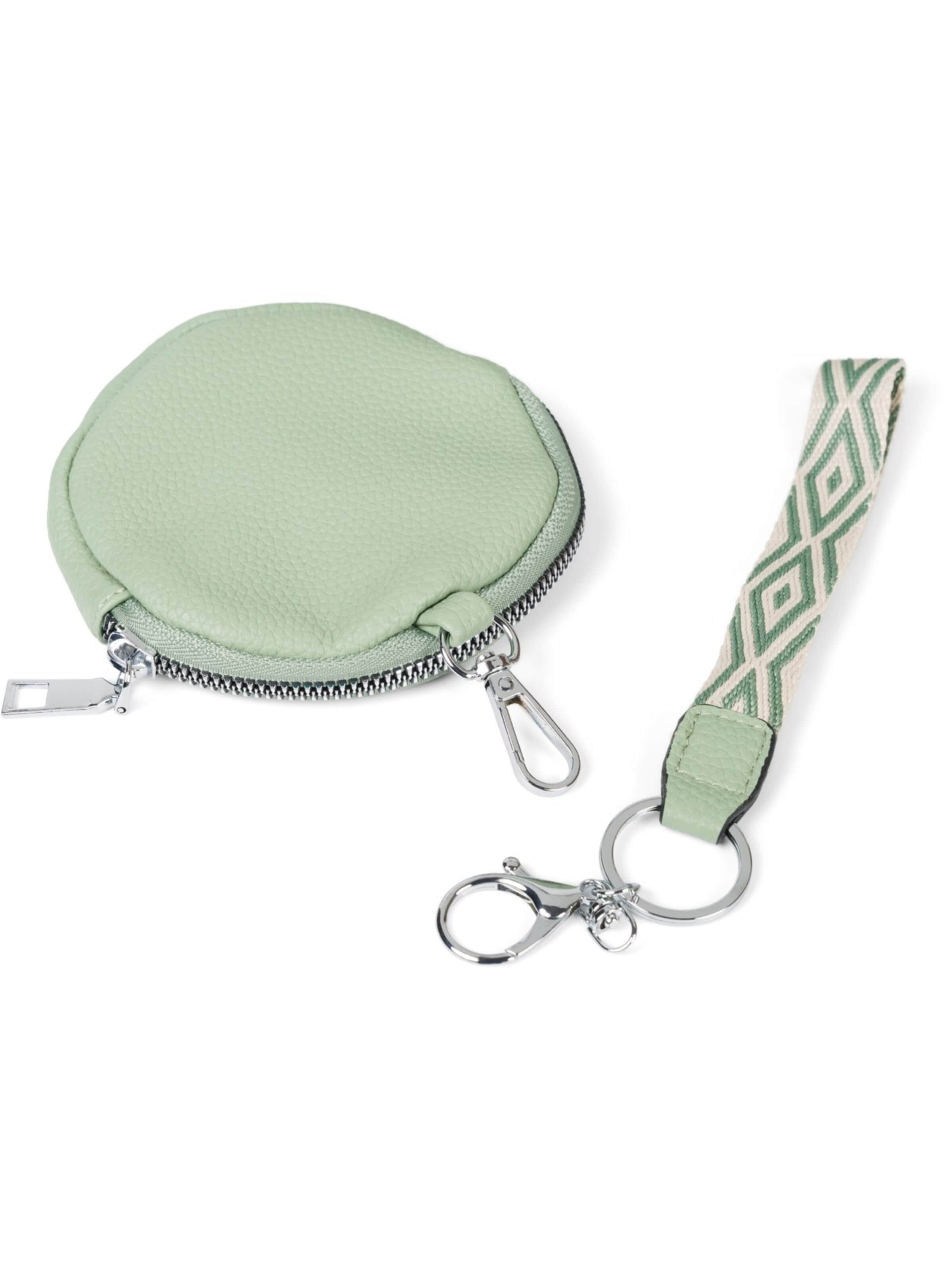 styleBREAKER Umhängetasche 'Halbmond Crossbody Bag Set 3-Teilig'‌‌‌‌‌‌‌‌‌‌ in Grün