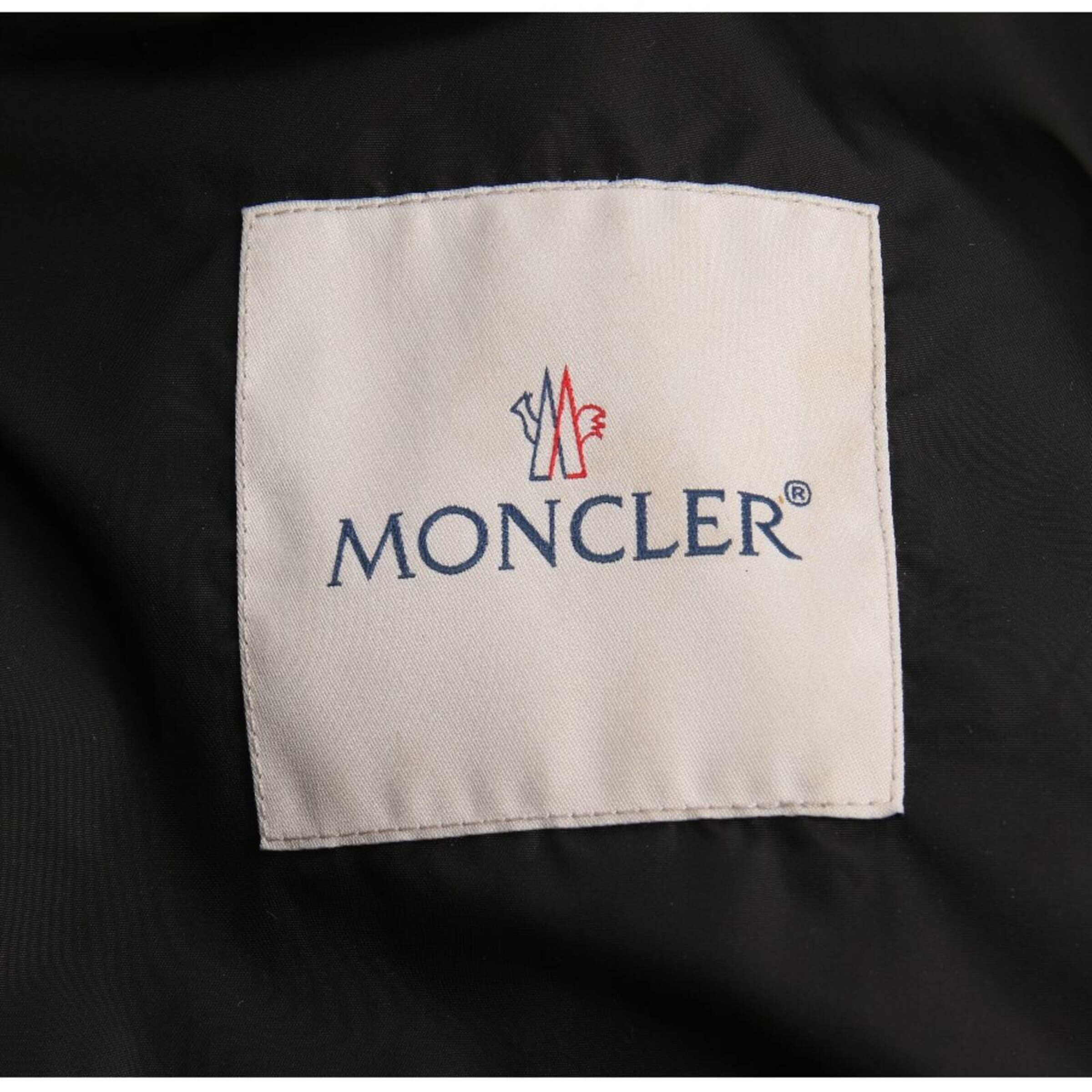 MONCLER Übergangsjacke L-XL in Schwarz