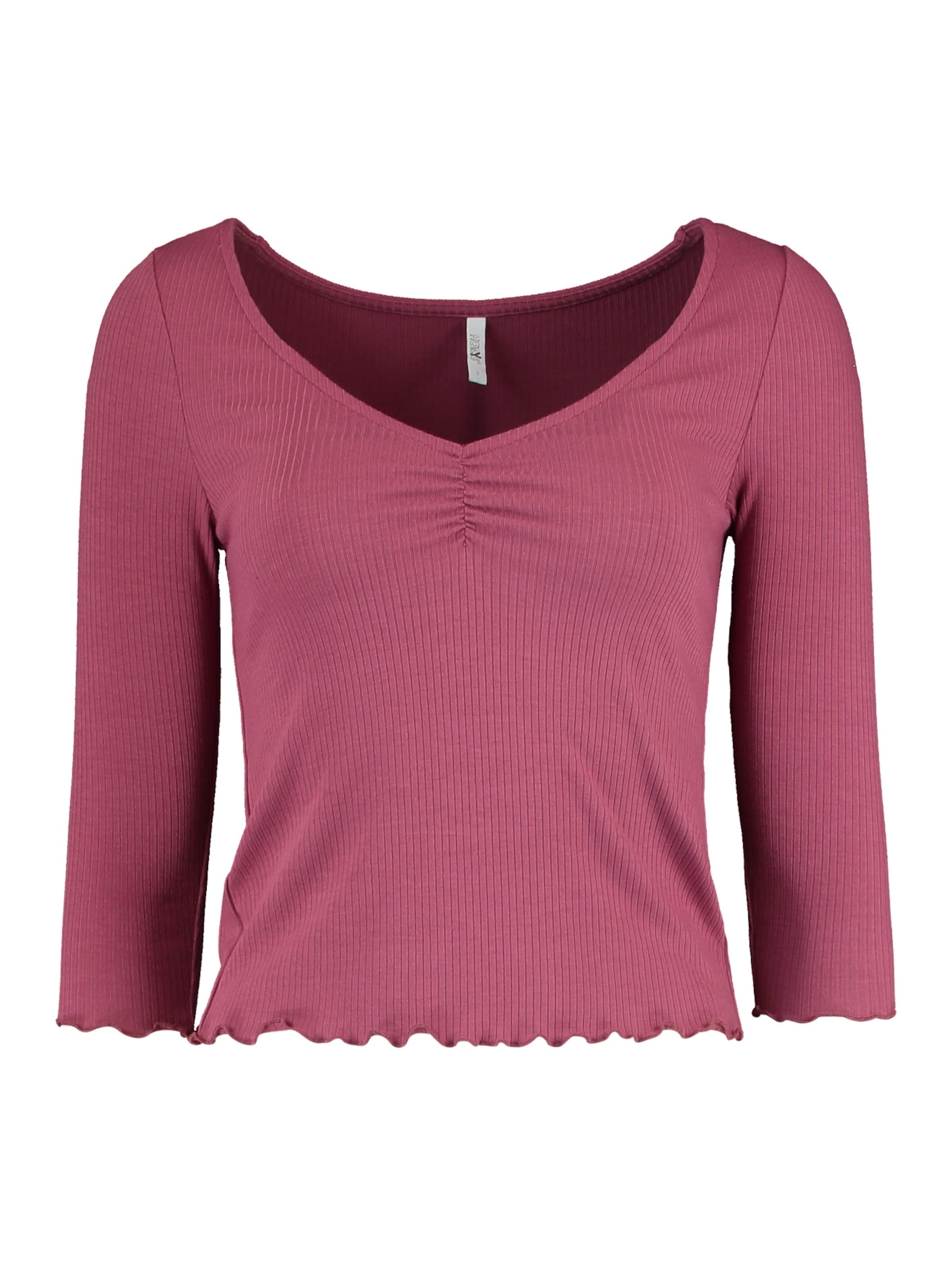 Hailys Tričko 'Linea' – pink: přední strana