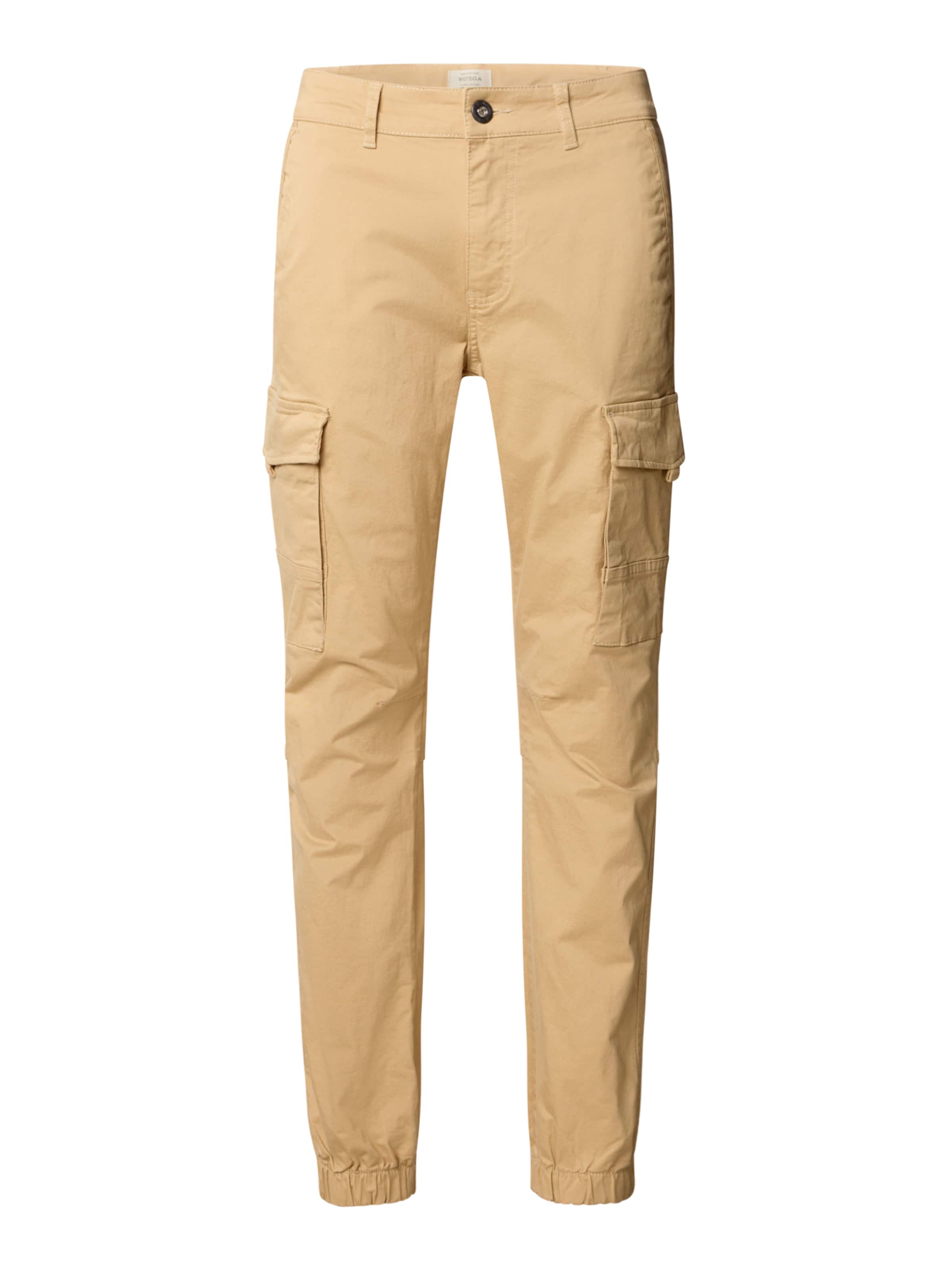 WOTEGA Cargo Pants '341' in Beige: front