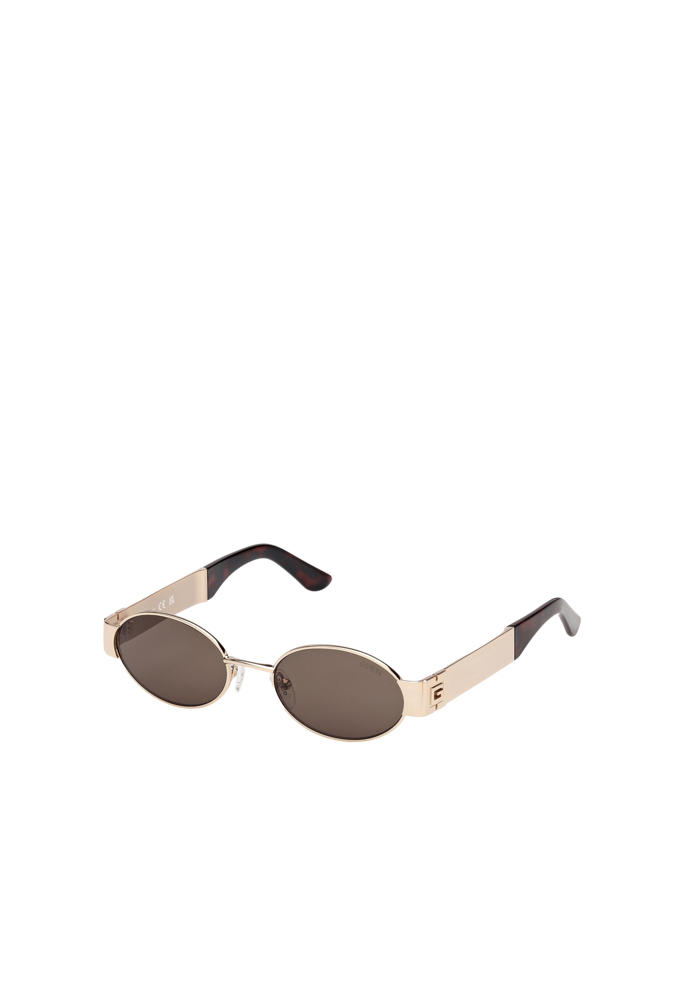 GUESS Sunglasses in Gold: front