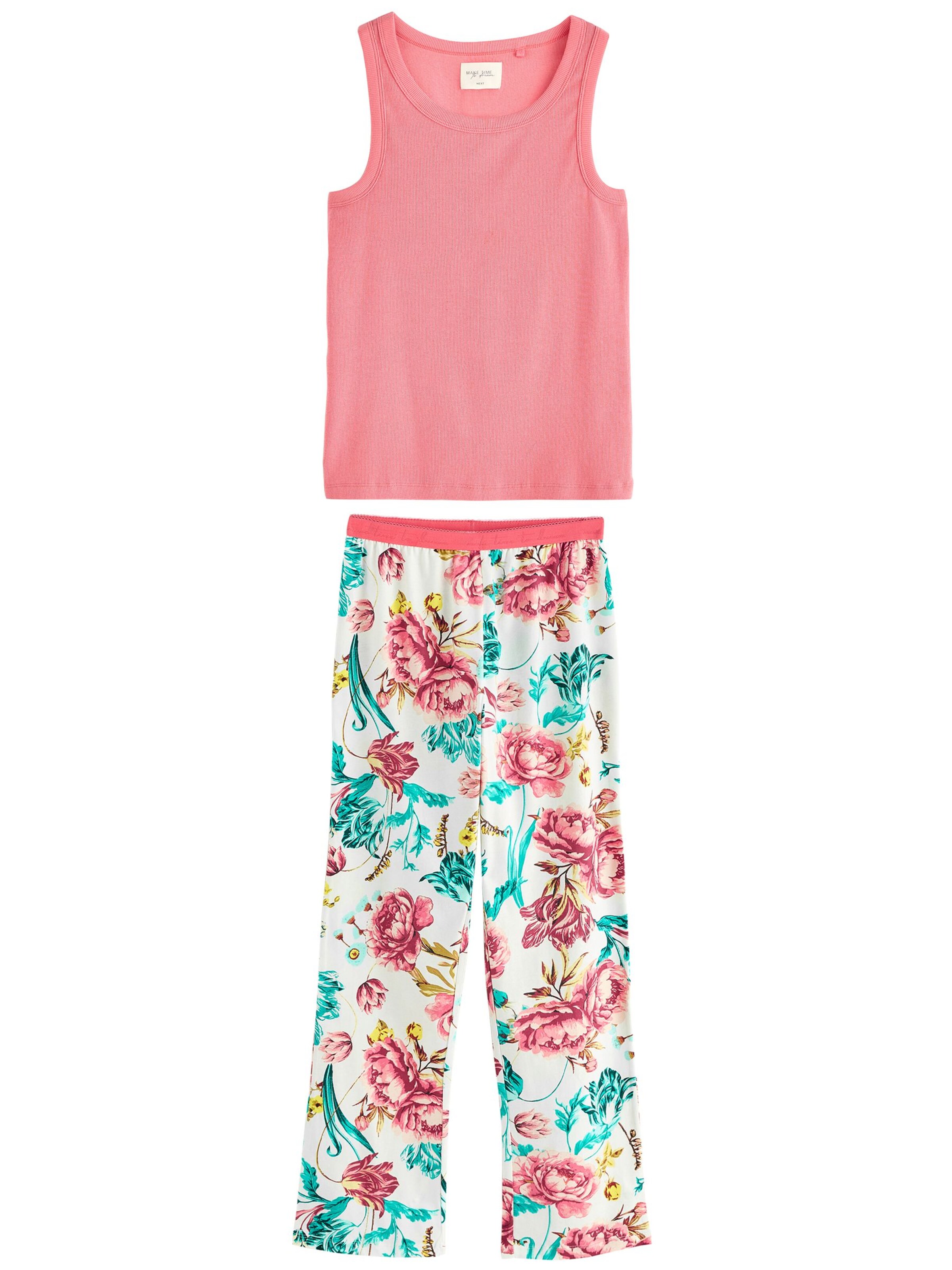 Next - Pijama em rosa: frente