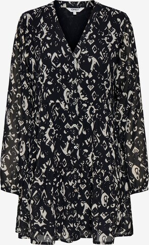 Abito camicia 'ONLStar' di ONLY in nero: frontale