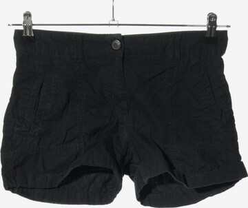 H&M High-Waist-Shorts XS in Schwarz: predná strana