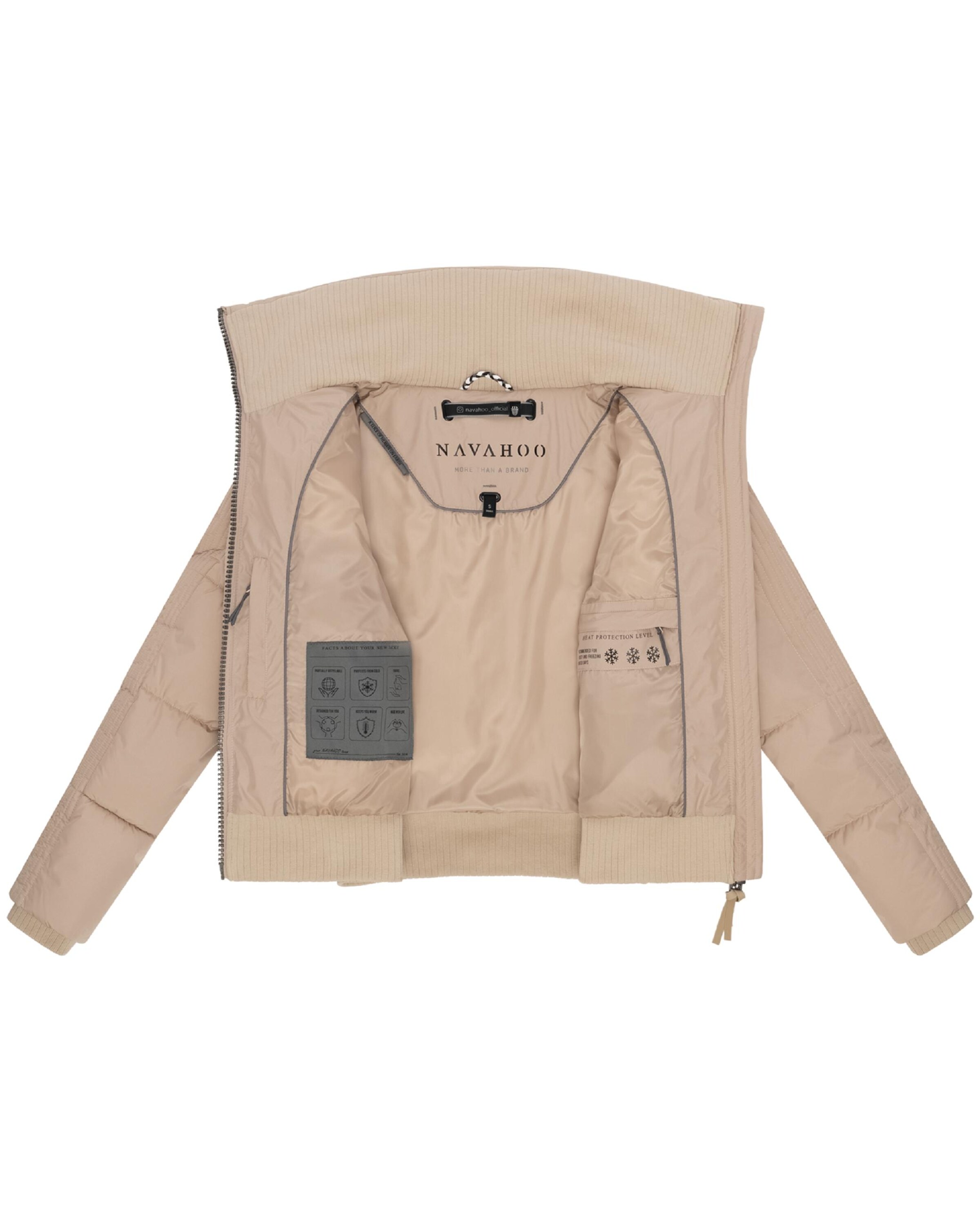 NAVAHOO Jacke in Beige