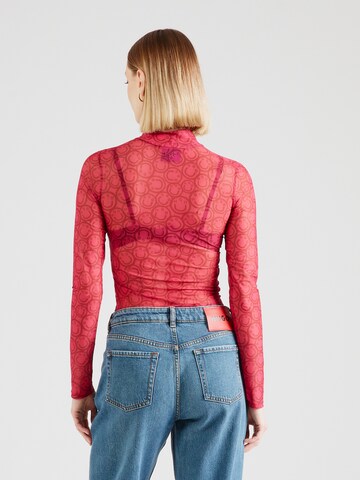 HUGO Shirt 'Dasori_B_1' in Rood