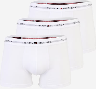 Tommy Hilfiger Underwear Bokserice u svijetlosiva / crvena / crna / bijela, Pregled proizvoda