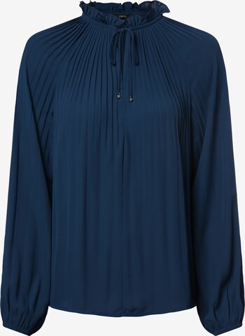 Camicia da donna di zero in blu: frontale