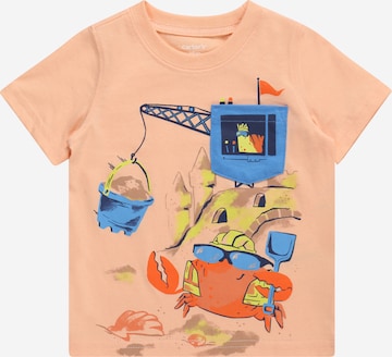 T-Shirt Carter's en orange : devant