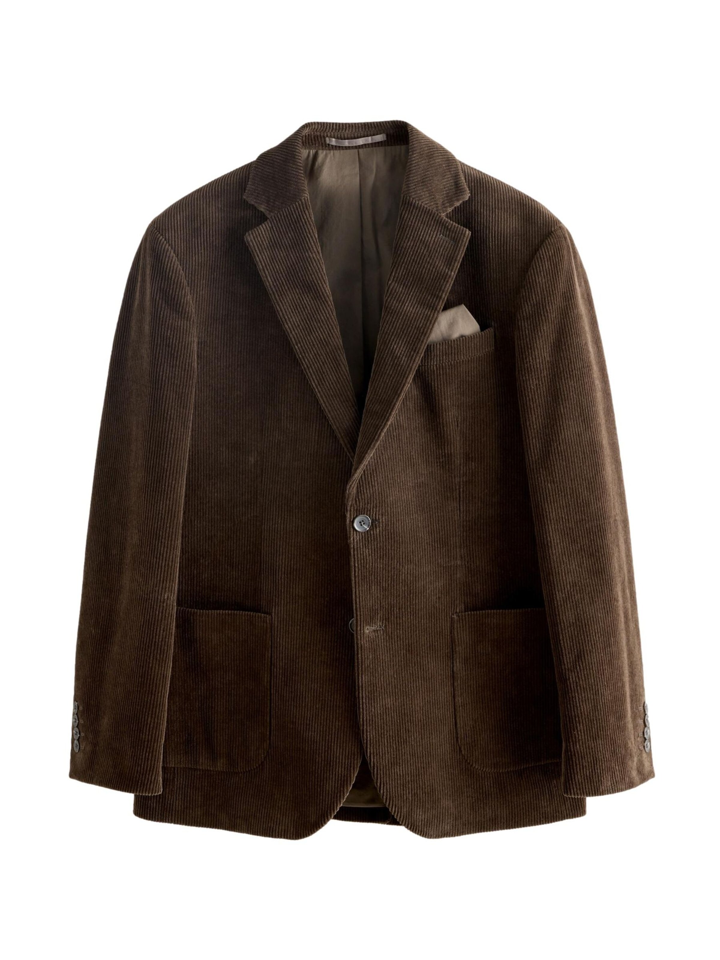 Next Regular Fit Sakko in Braun: Vorderseite
