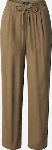 VERO MODA Pleat-Front Pants 'Jesmilo' in Green: front