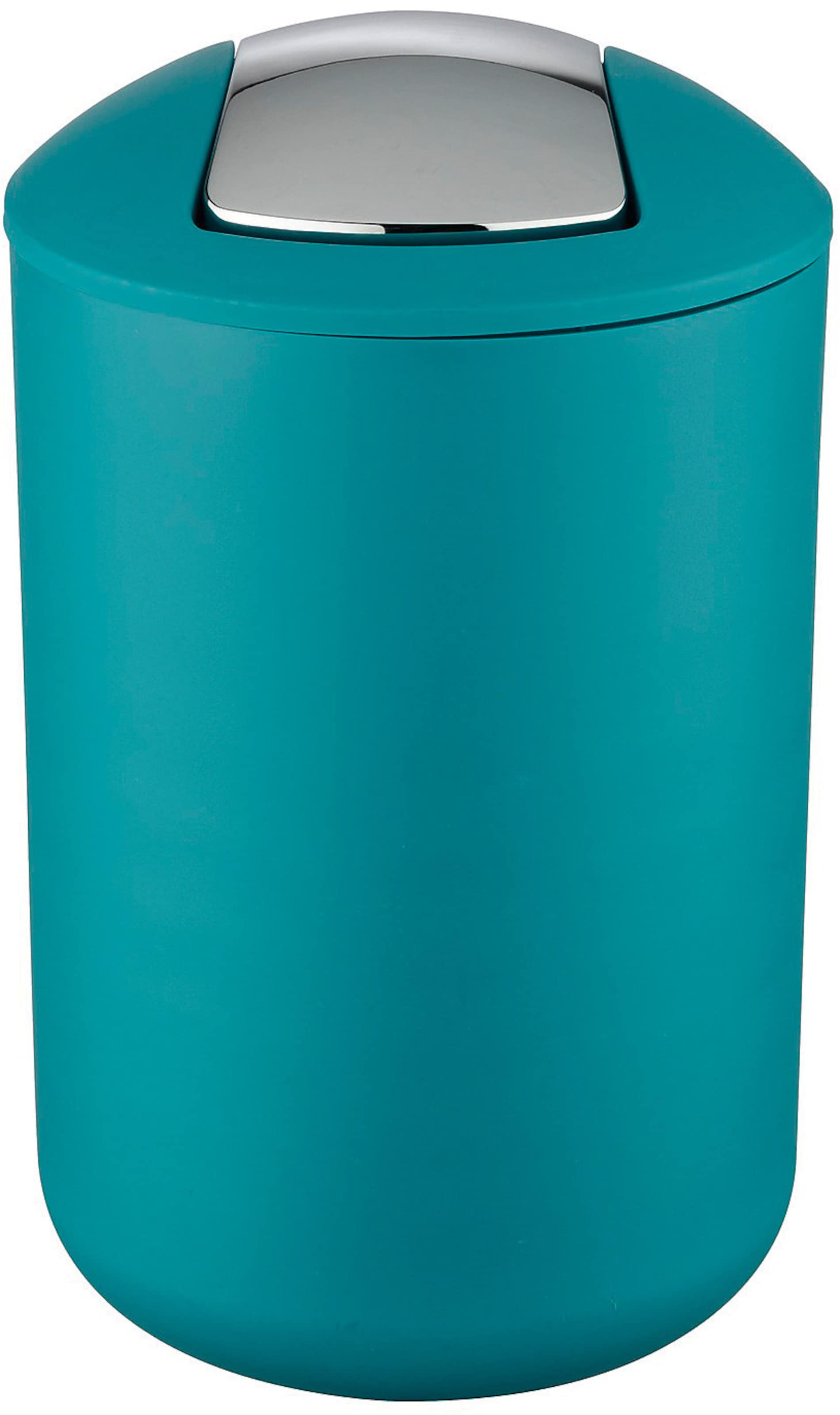 Wenko Mülleimer 'Brasil' in Blau: Vorderseite