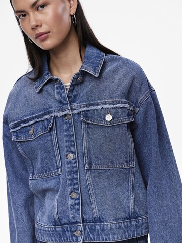 PIECES Jacke 'Alfi' in Blau