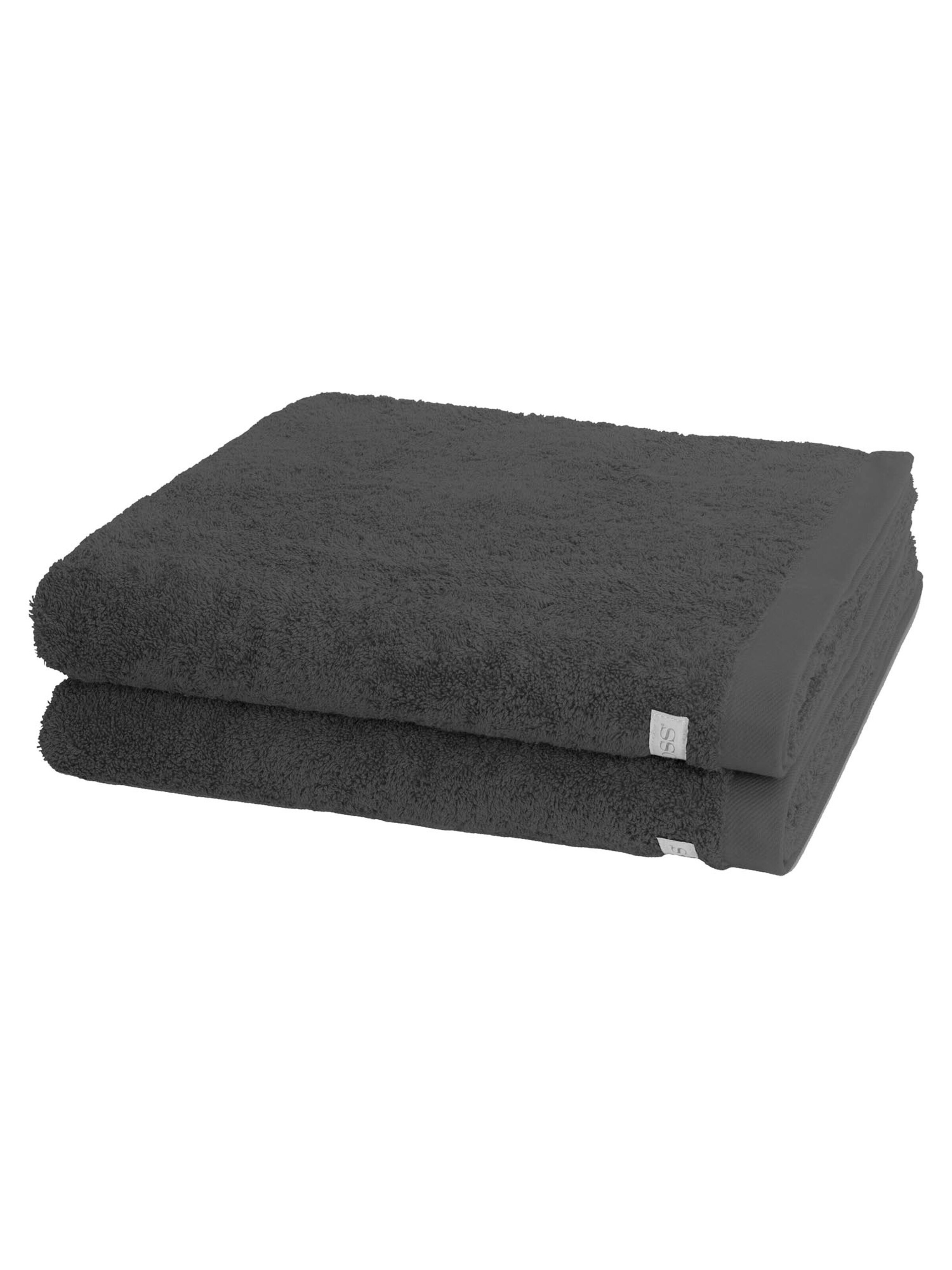 ROSS Towel 'Sinfonie' in Grey: front