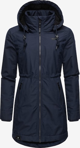 Ragwear Funkční kabát 'Dakkota' – modrá: přední strana