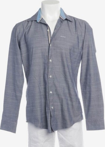 BOSS Button Up Shirt in M in Grey: front