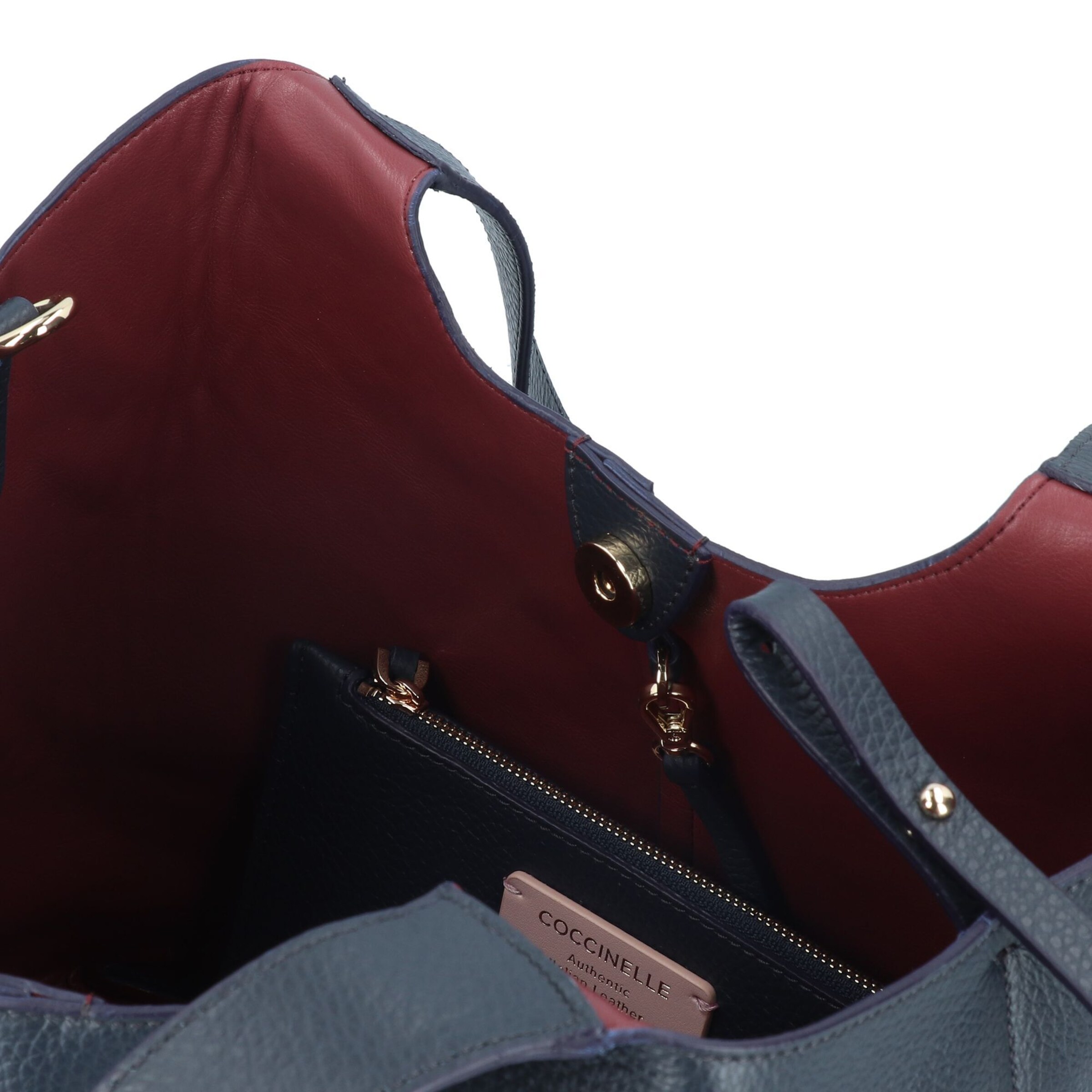 Coccinelle Schultertasche 'Easy' in Blau