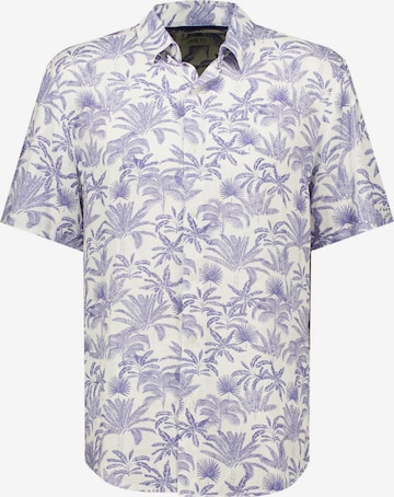 Coupe regular Chemise 'Willson' Deeluxe en bleu : devant