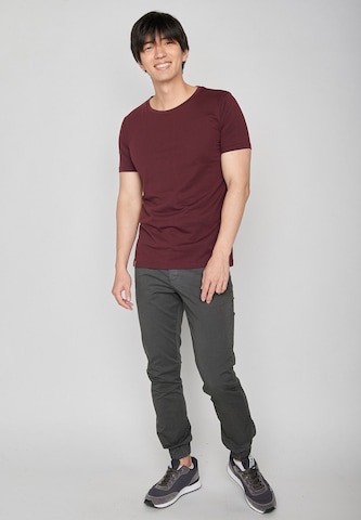 Maglietta di GREENBOMB in rosso