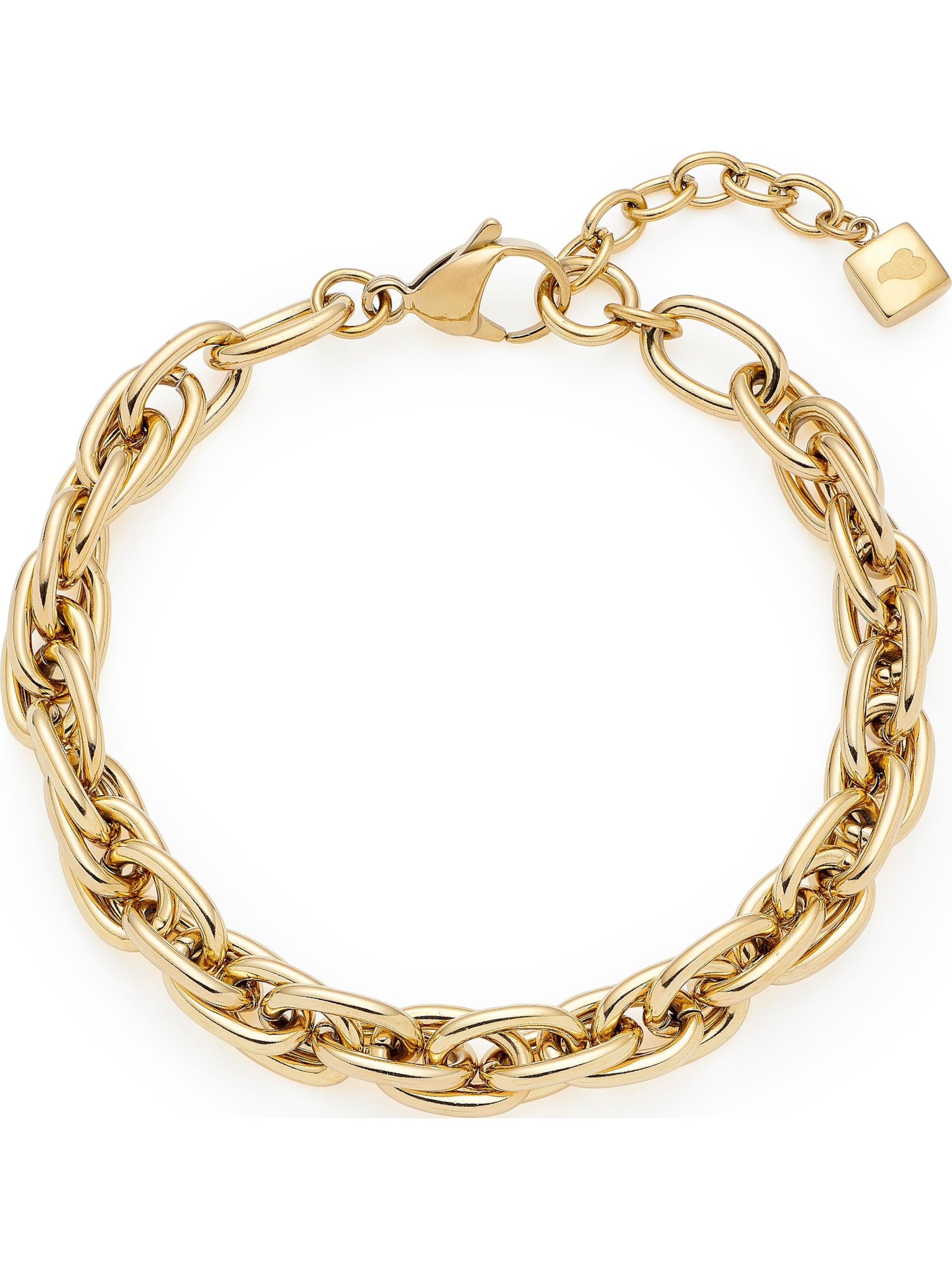 LEONARDO Bracelet in Gold: front