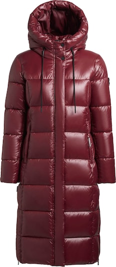 khujo Ziemas mētelis 'Willa', krāsa - tumši sarkans, Preces skats