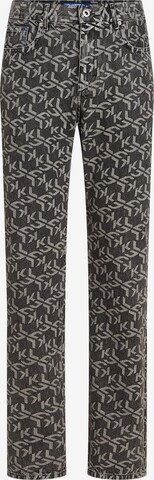 KARL LAGERFELD JEANS - Regular Calças de ganga em cinzento: frente