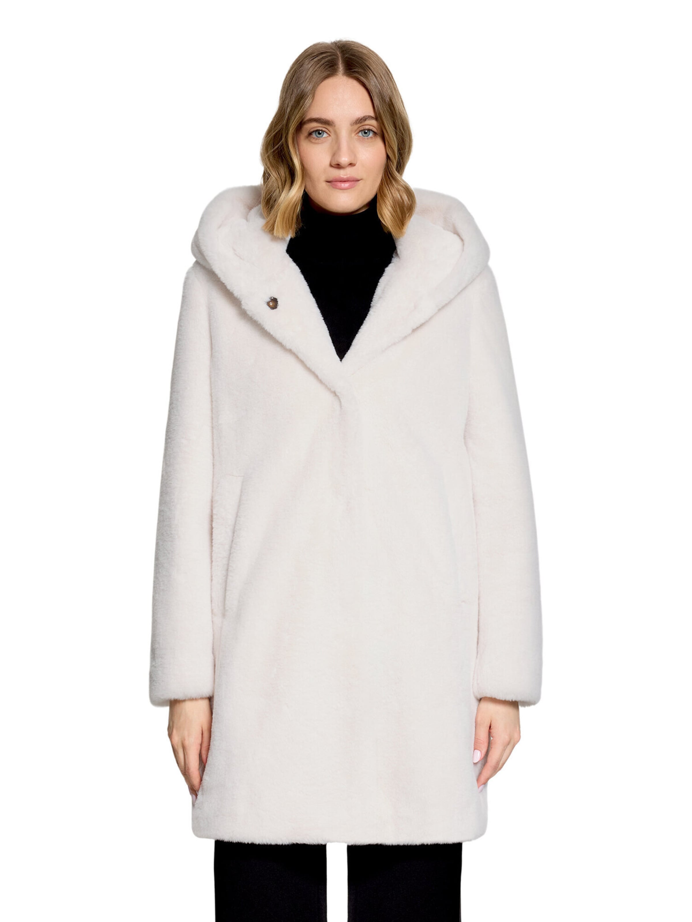 Cappotto di mezza stagione di Betty Barclay in bianco: frontale