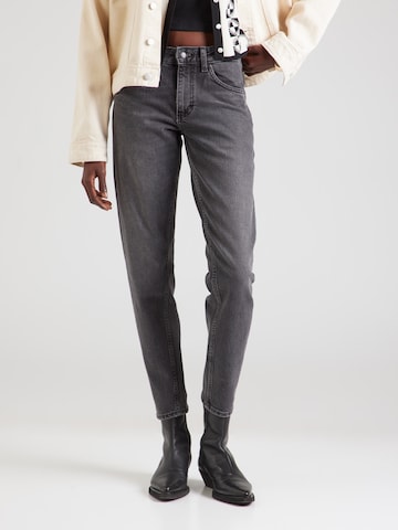 Lee Slimfit Jeans 'RIDER' in Zwart: voorkant