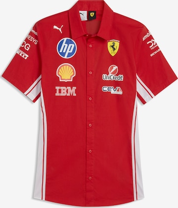 Coupe regular Chemise 'Scuderia Ferrari HP' PUMA en rouge : devant