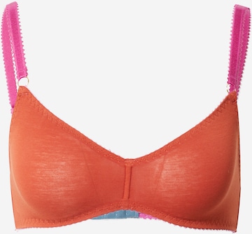 Dora Larsen Minimiser Bra 'VEGA' in Brown: front