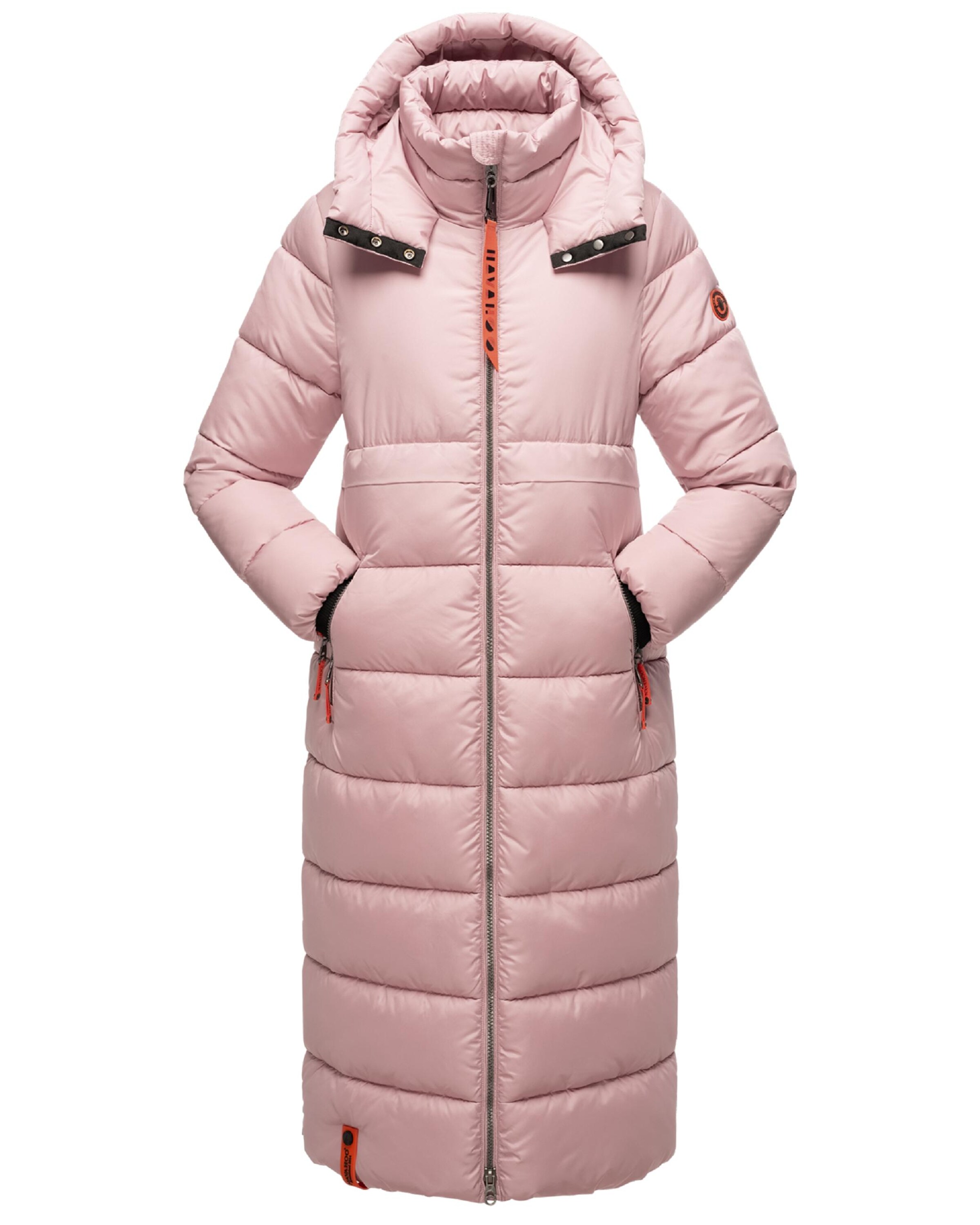 NAVAHOO Winter coat in Pink: front