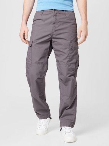Regular Pantaloni cu buzunare de la Carhartt WIP pe gri: față