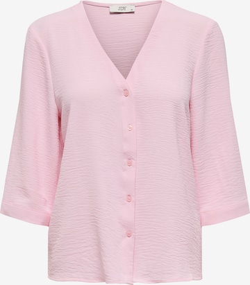 JDY Bluse 'JDYCAPOTE' i pink: forside