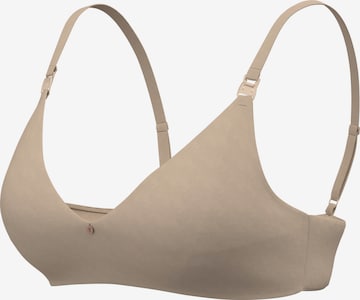 Noppies Triangle Nursing Bra in Beige: front