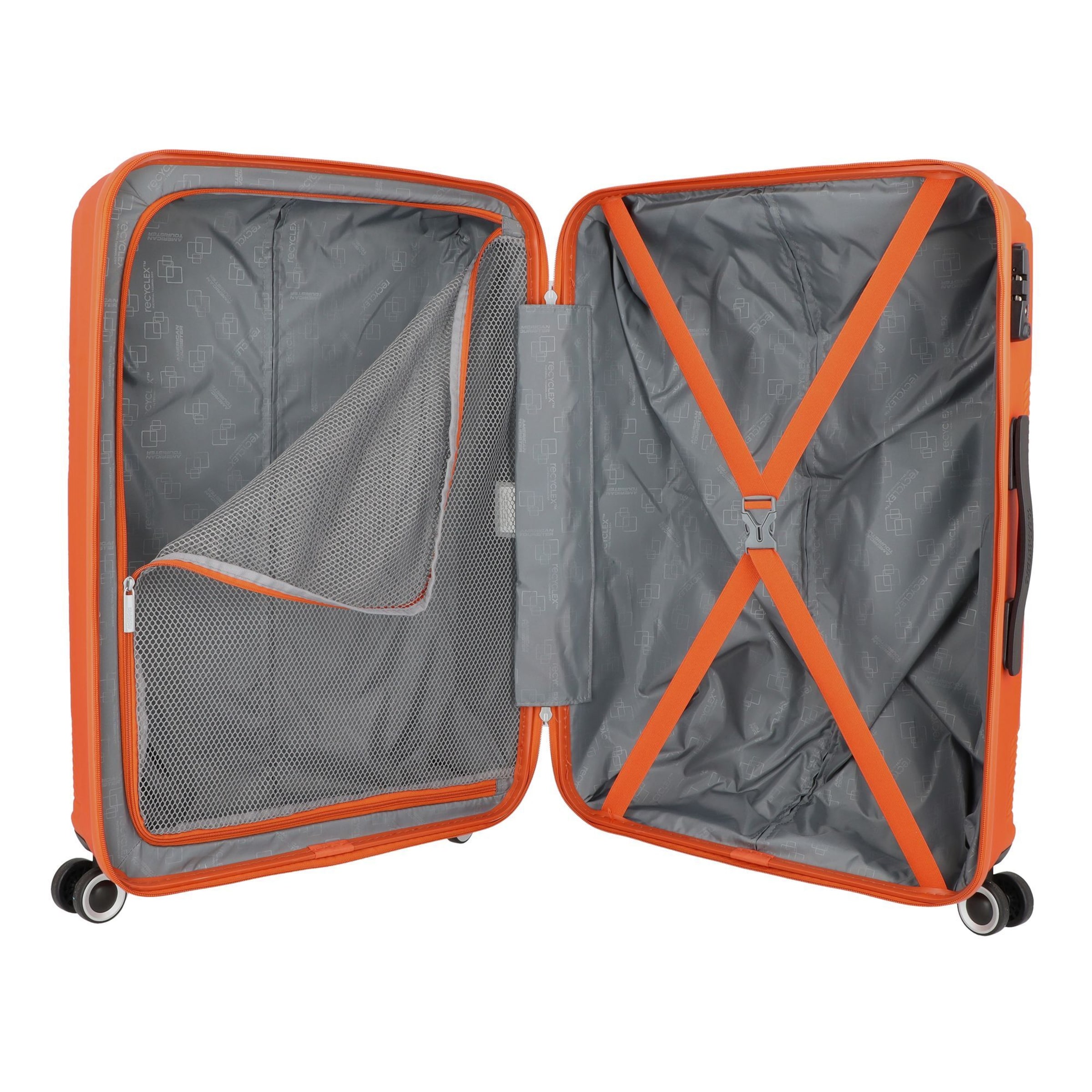 Set di valigie 'Sunchaser' di American Tourister in arancione
