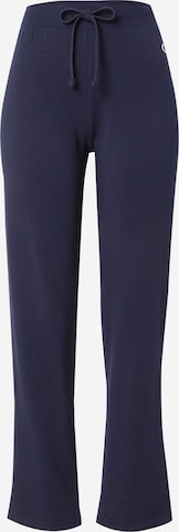 regular Pantaloni di Champion Authentic Athletic Apparel in blu: frontale
